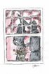 Dancing In The Window Watercolour Print