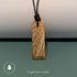 Rectangular Wooden Pendant
