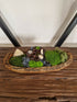 Coral Reef Teak Bowl