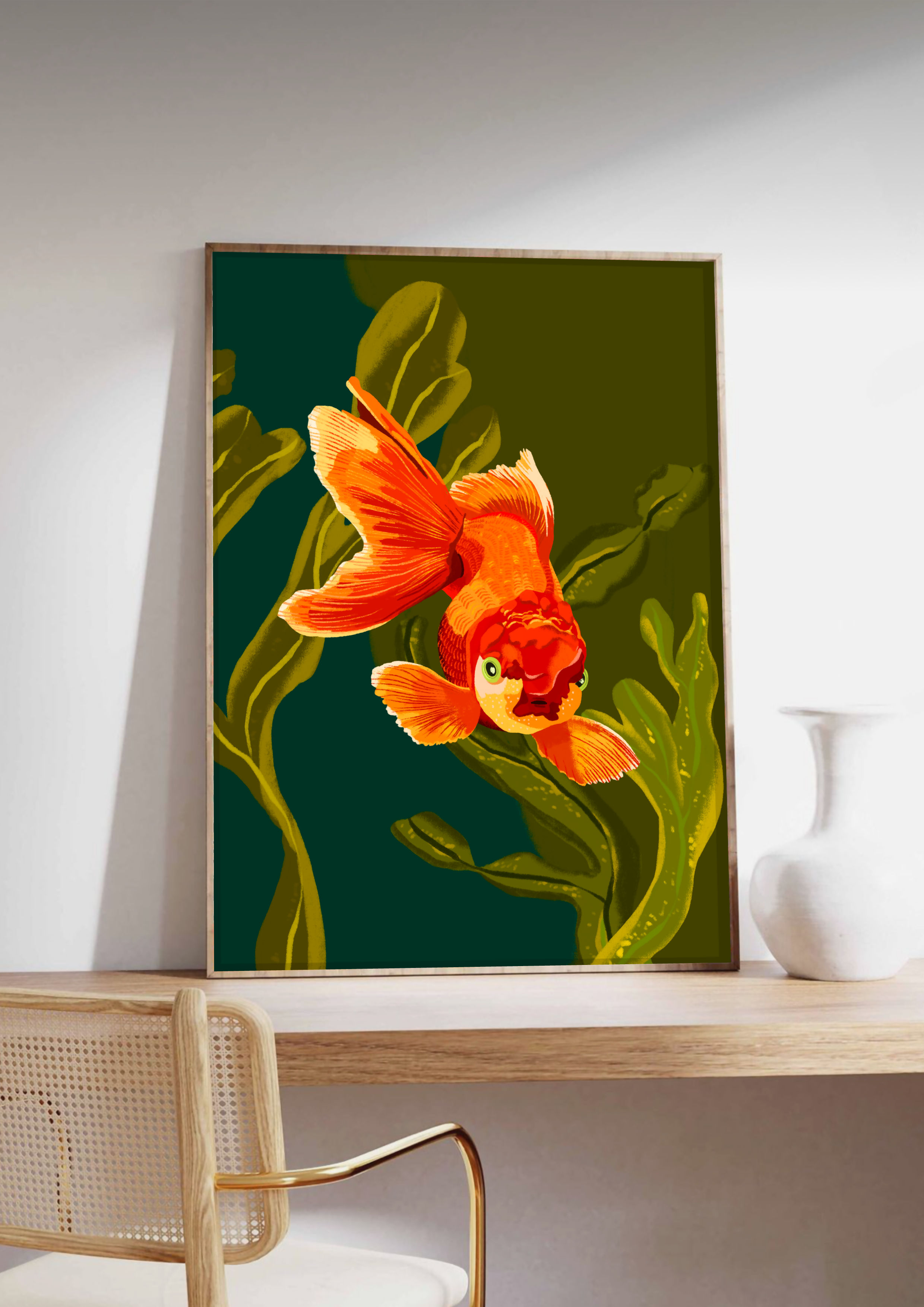 Goldfish Art Print