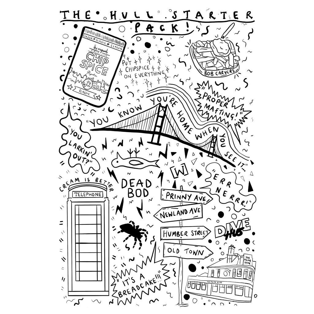 Hull Starter Pack A3 Print