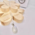 WHITE MOONSTONE OVAL NECKLACE