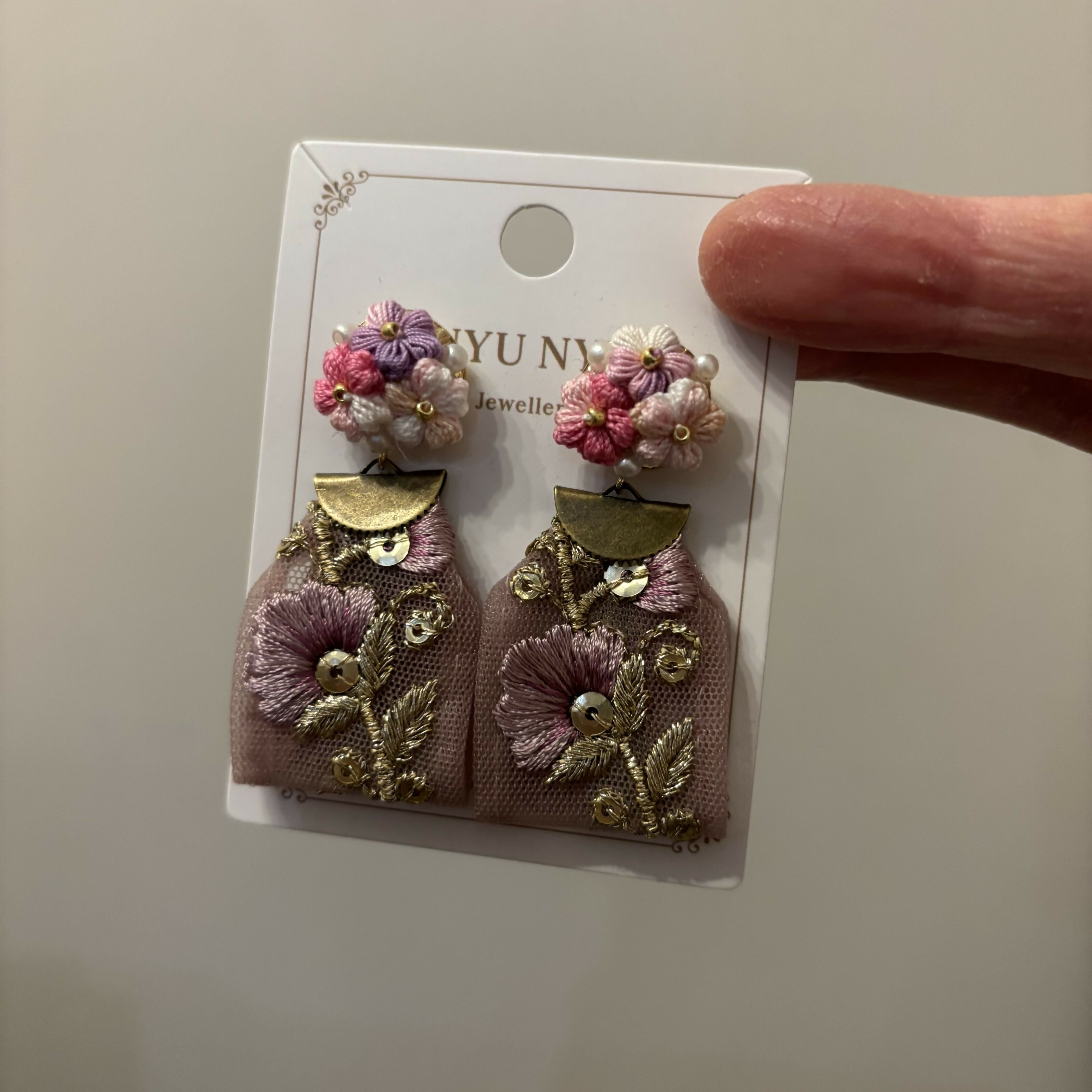 Micro Crochet Earrings