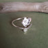 Handmade Adjustable Flower Ring With Moonstone & Prehnite