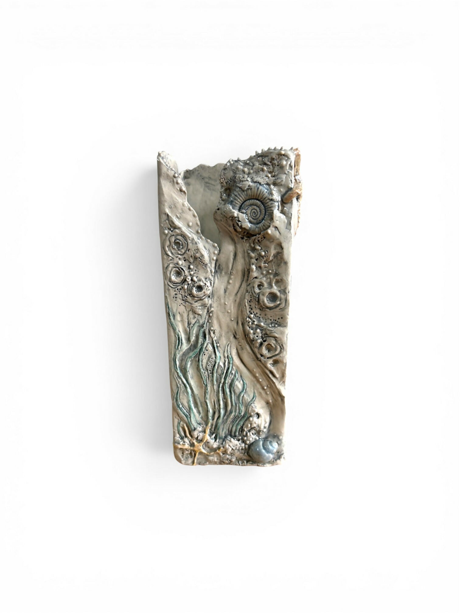 Sea Themed Square Vase