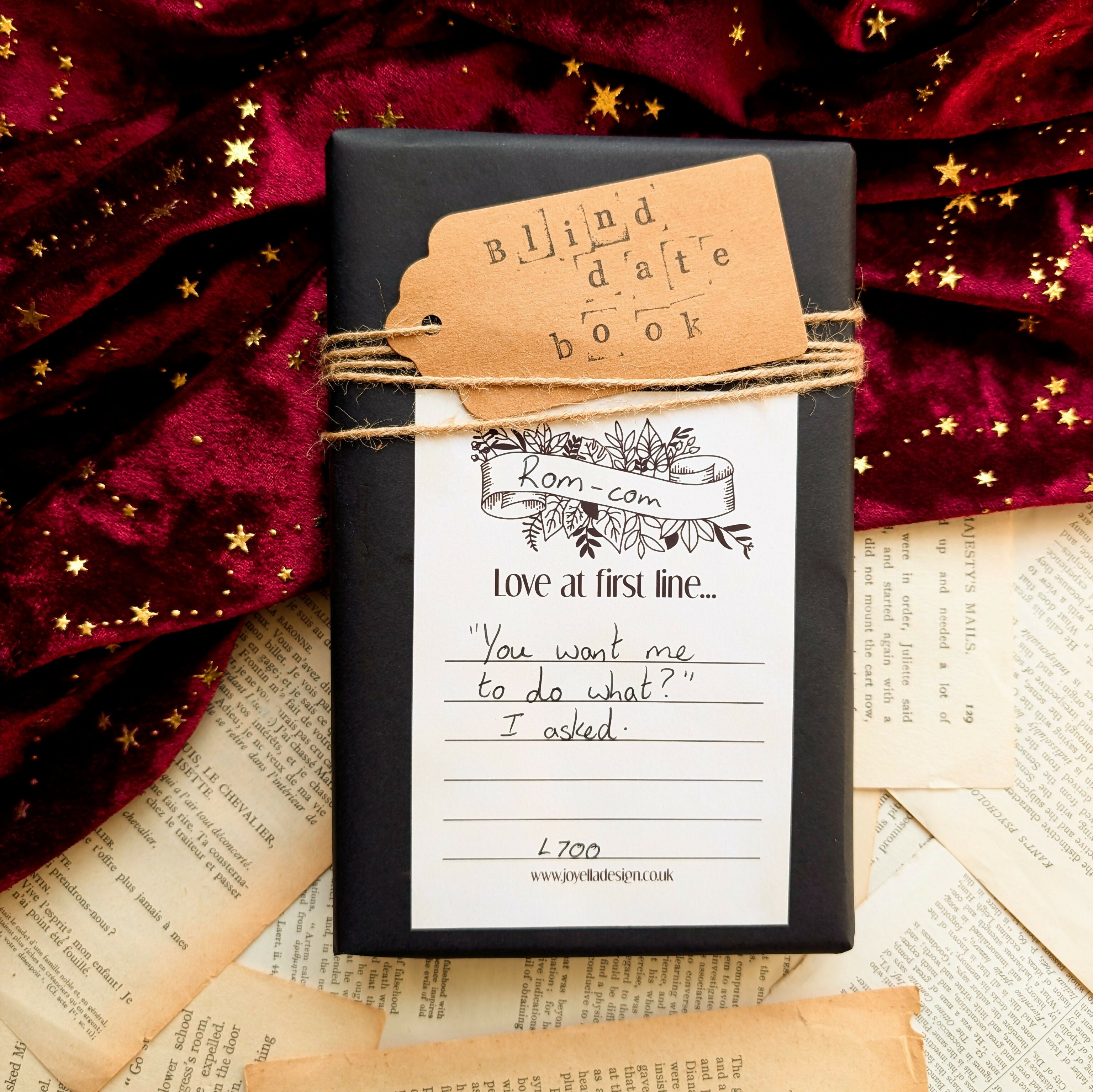 Blind Date with a Book- Love at 1st line - Rom-com L700