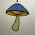 Stained Glass Mushroom Suncatcher