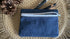 Denim Zipped Purse/Makeup Bag