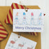 Set of 6 Christmas Seed Gift Tags - 'Jolly Snowmen'