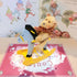 Miniature Teddy On Rocking Horse Ornament