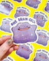 Ditto Pokemon Holographic Vinyl Sticker