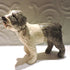 Ceramic old english sheepdog sculpture
