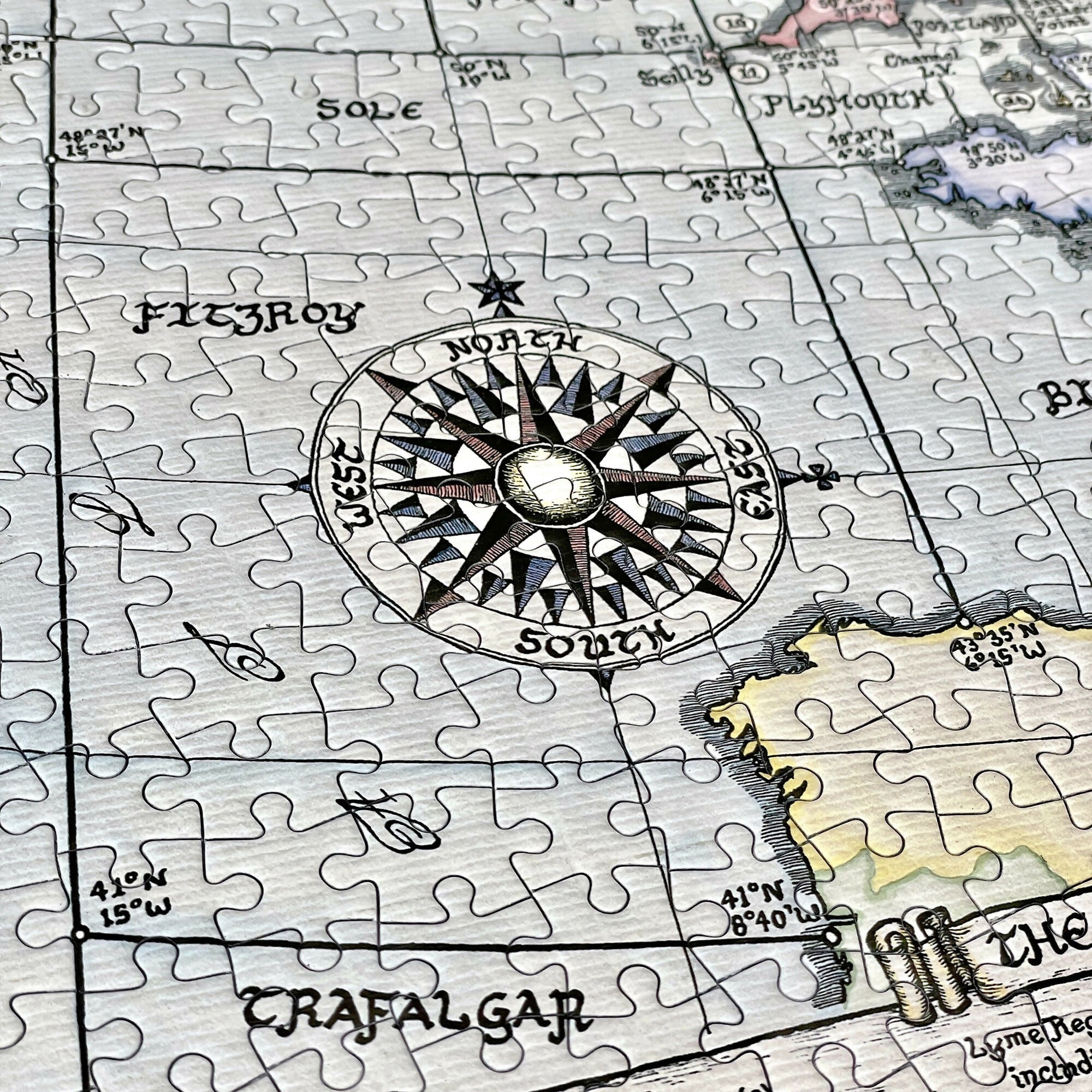 Colour Shipping Forecast Map Jigsaw Puzzle 1000 Pieces