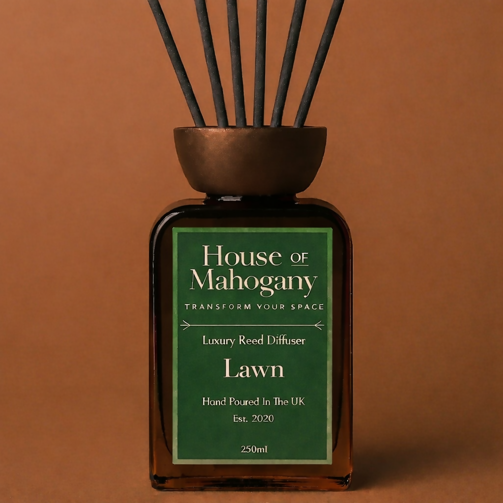 Lawn Reed Diffuser & Black Fibre Sticks