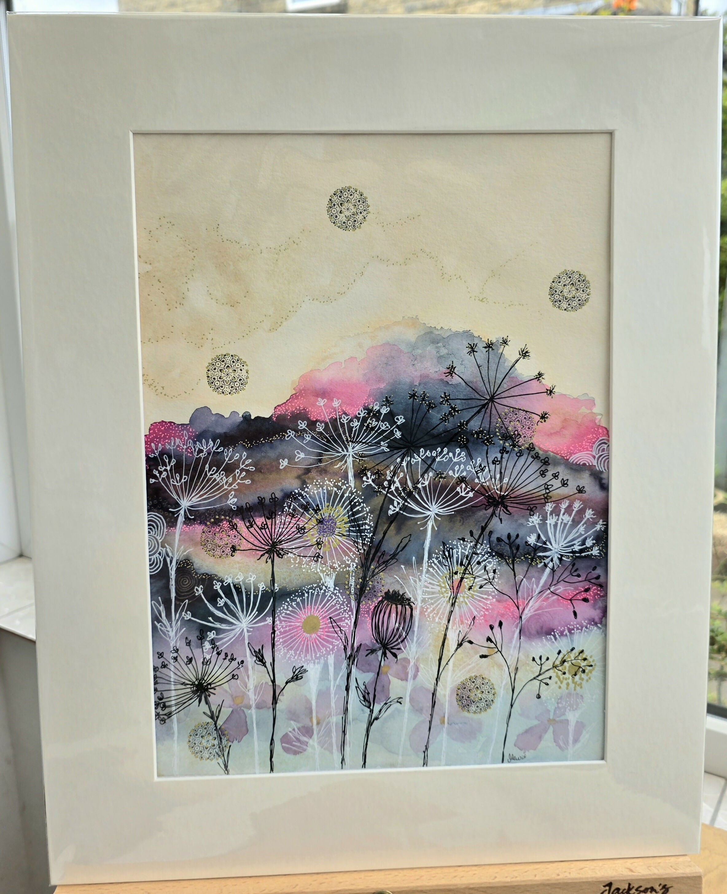 'In the Gloaming' Original Mixed Media Painting