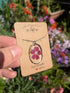 RED PHLOX NECKLACE