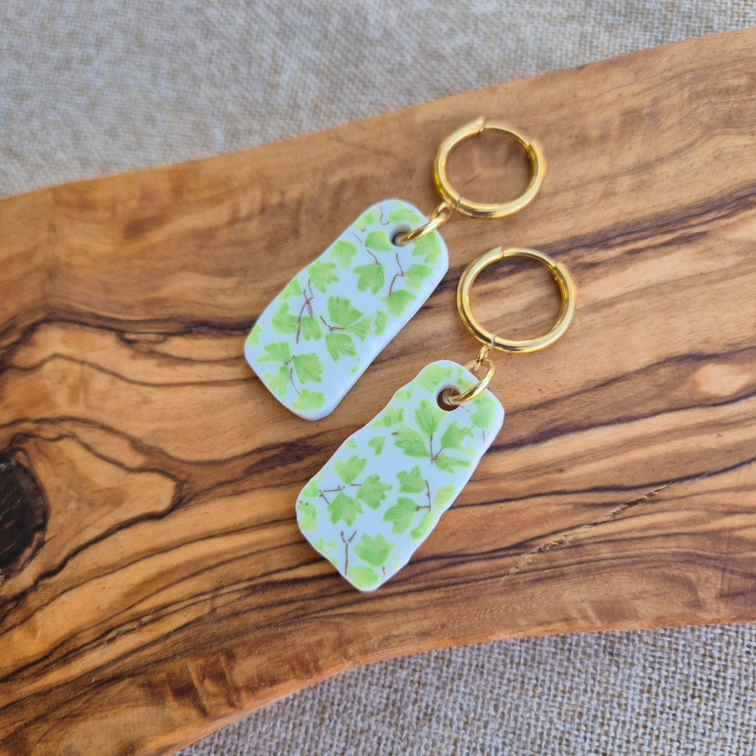 Recycled Ceramic Earrings