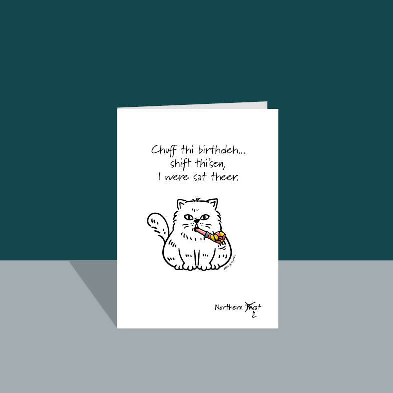 Northern Cat Birthday Cards