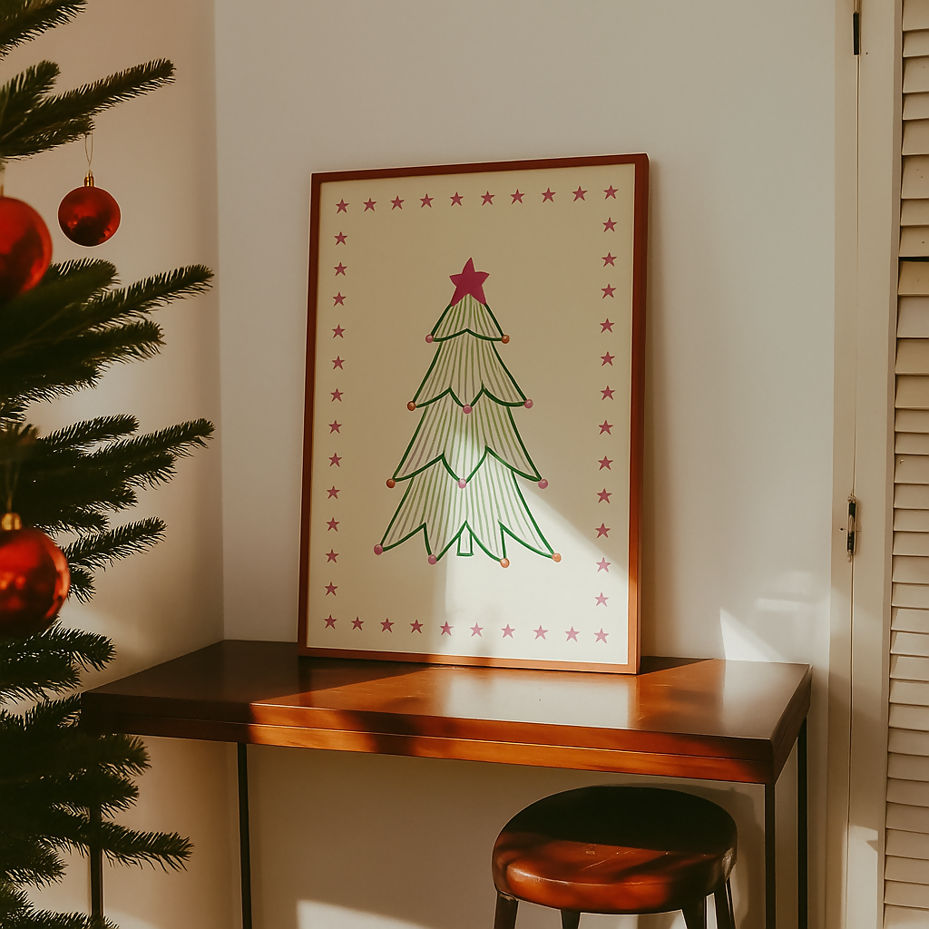 Christmas Tree Print