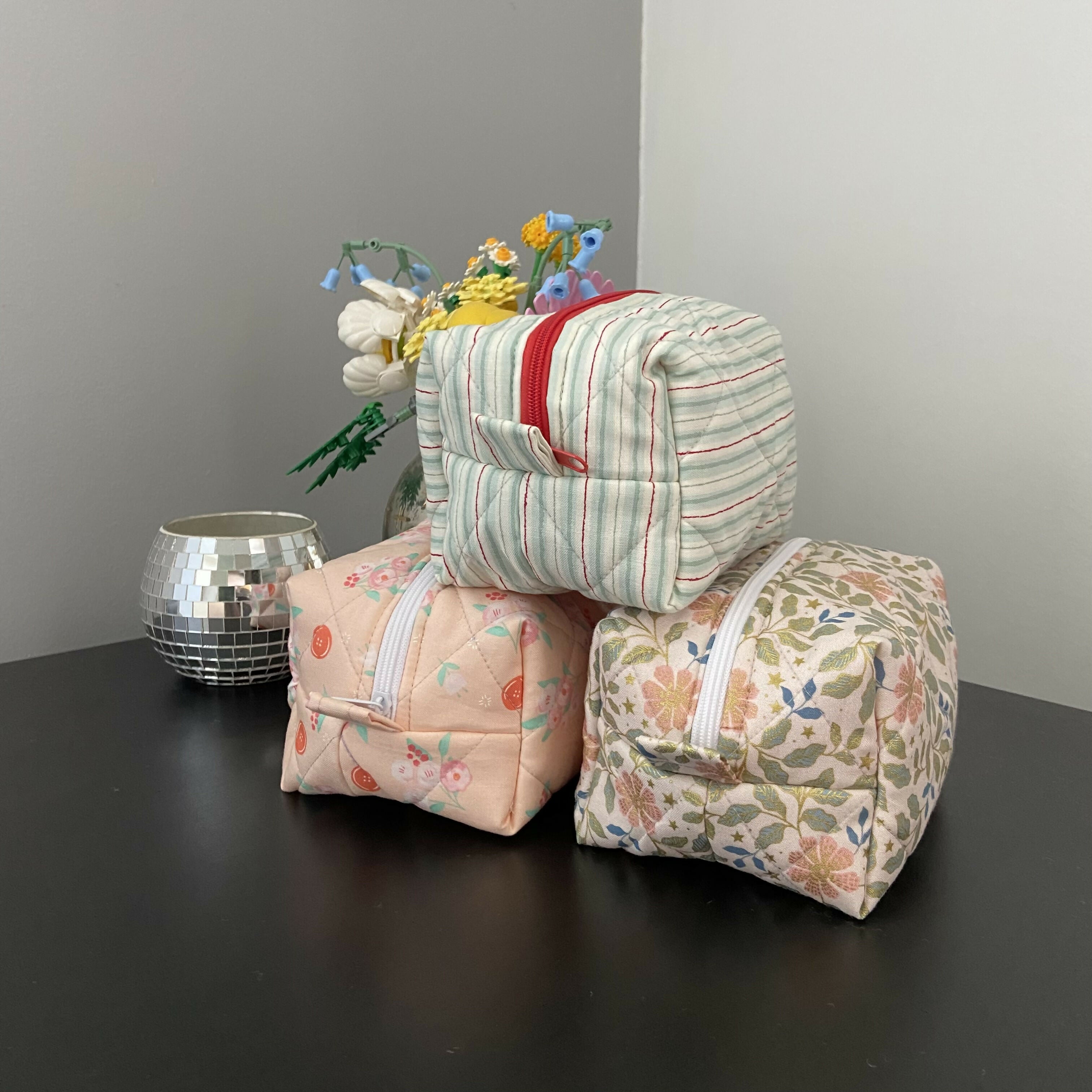 Medium Boxy Cosmetics Bag
