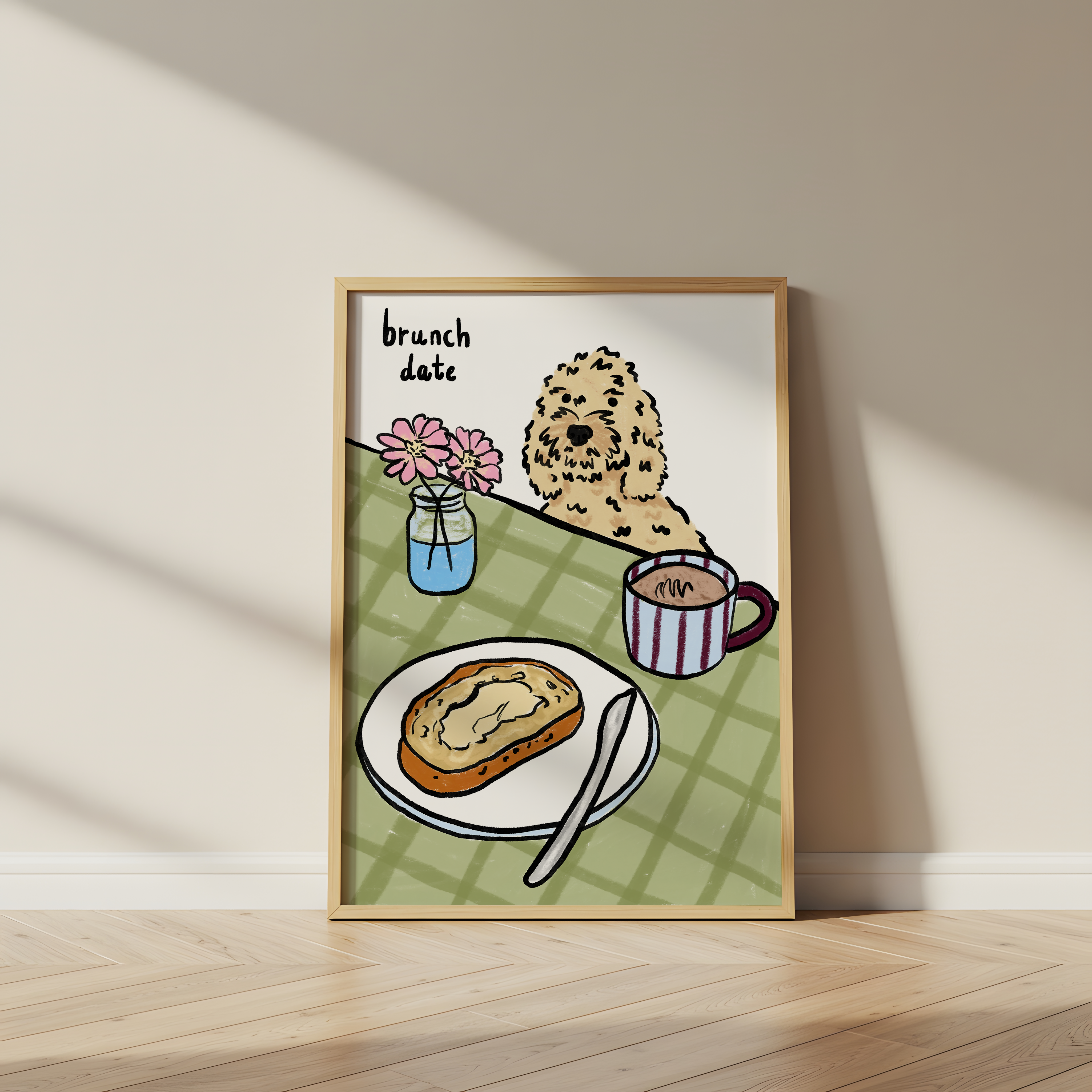 Brunch Date Cockapoo Print
