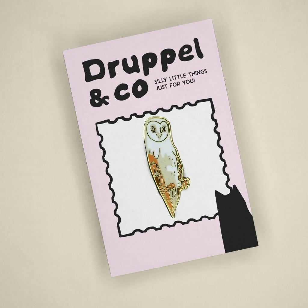 Owl Enamel Pin