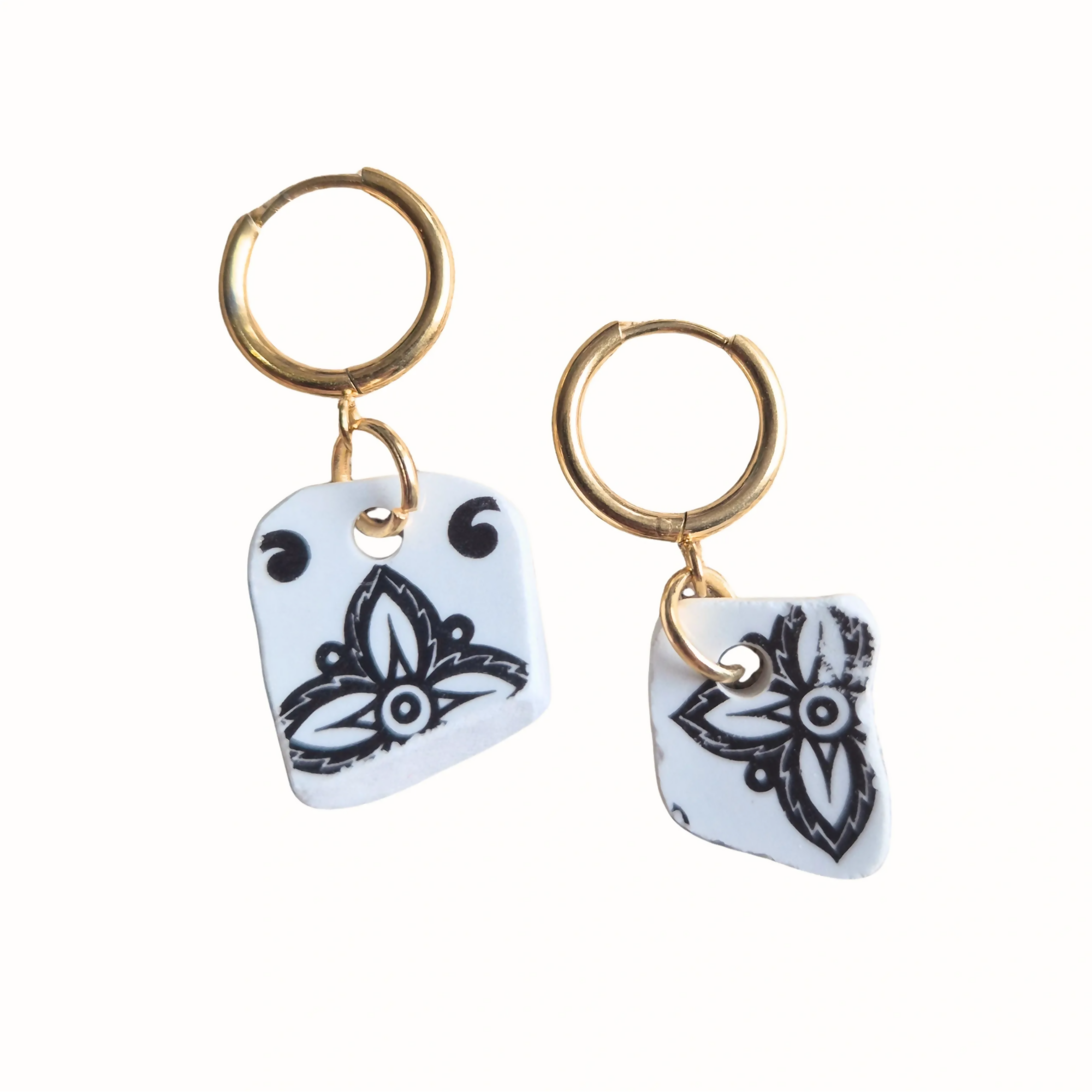 Recycled Ceramic Earring