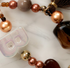 Fifi & Bo Mini Bag Charm Initial B