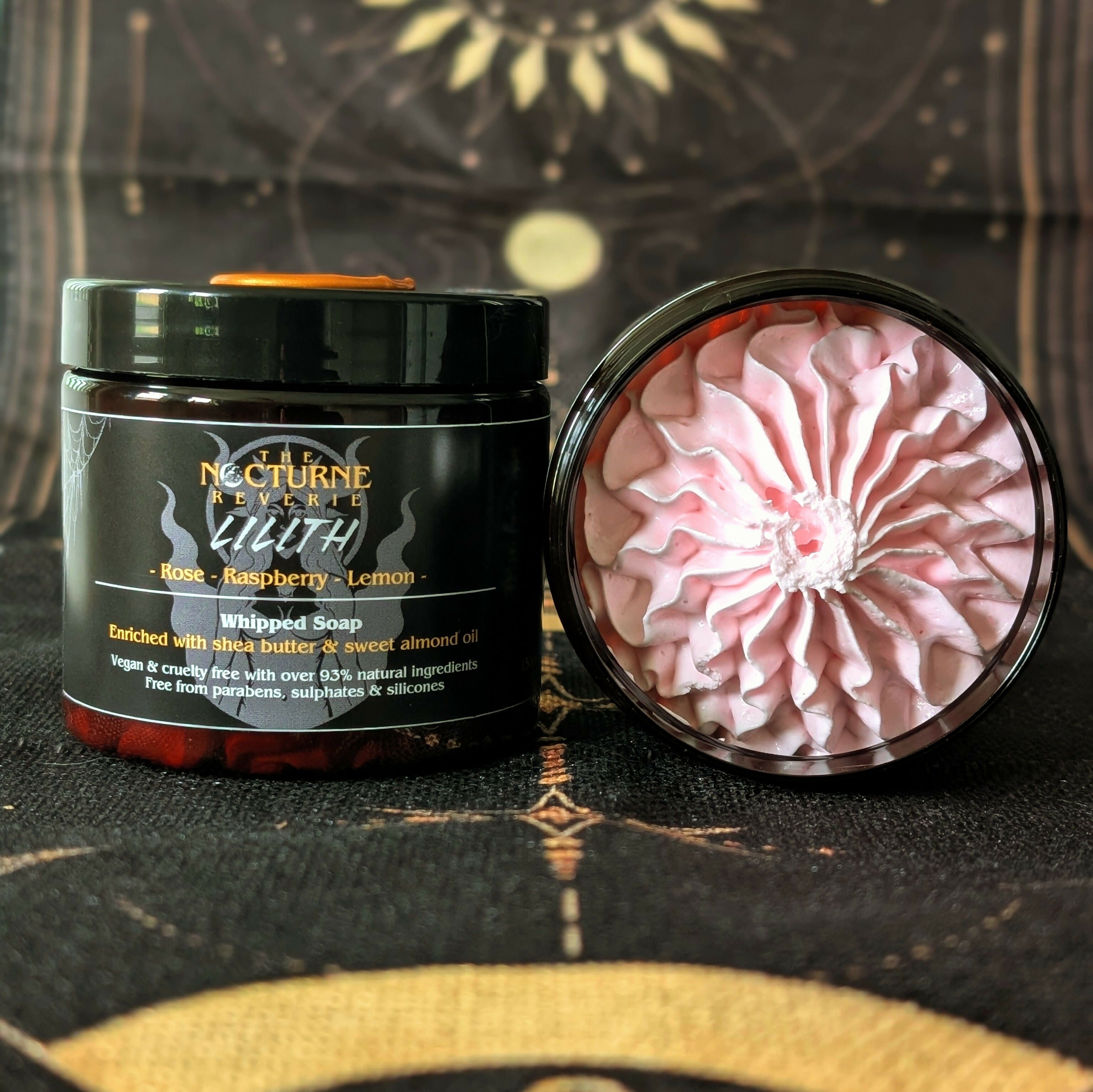 Rose, Raspberry & Lemon Whipped Soap