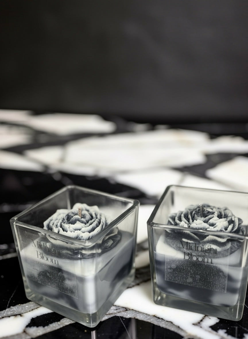 Midnight Bloom Candle