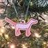 Dalmatian Christmas Cookie Wooden Hanging Decoration