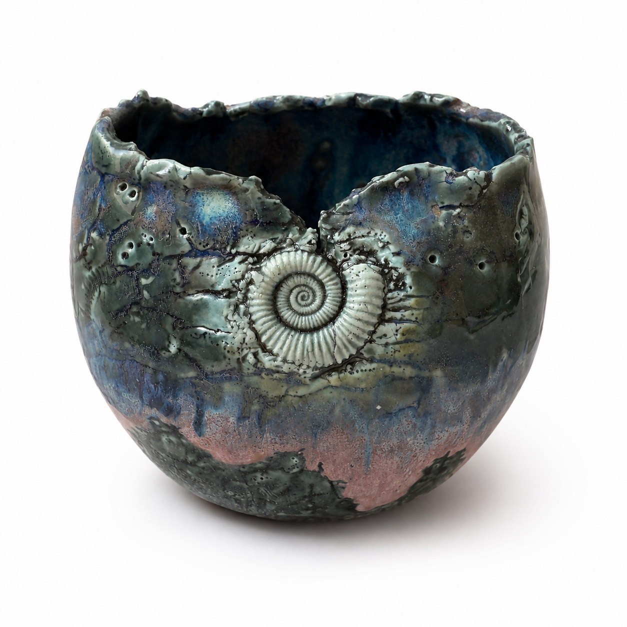 Porcelain Oval Vase