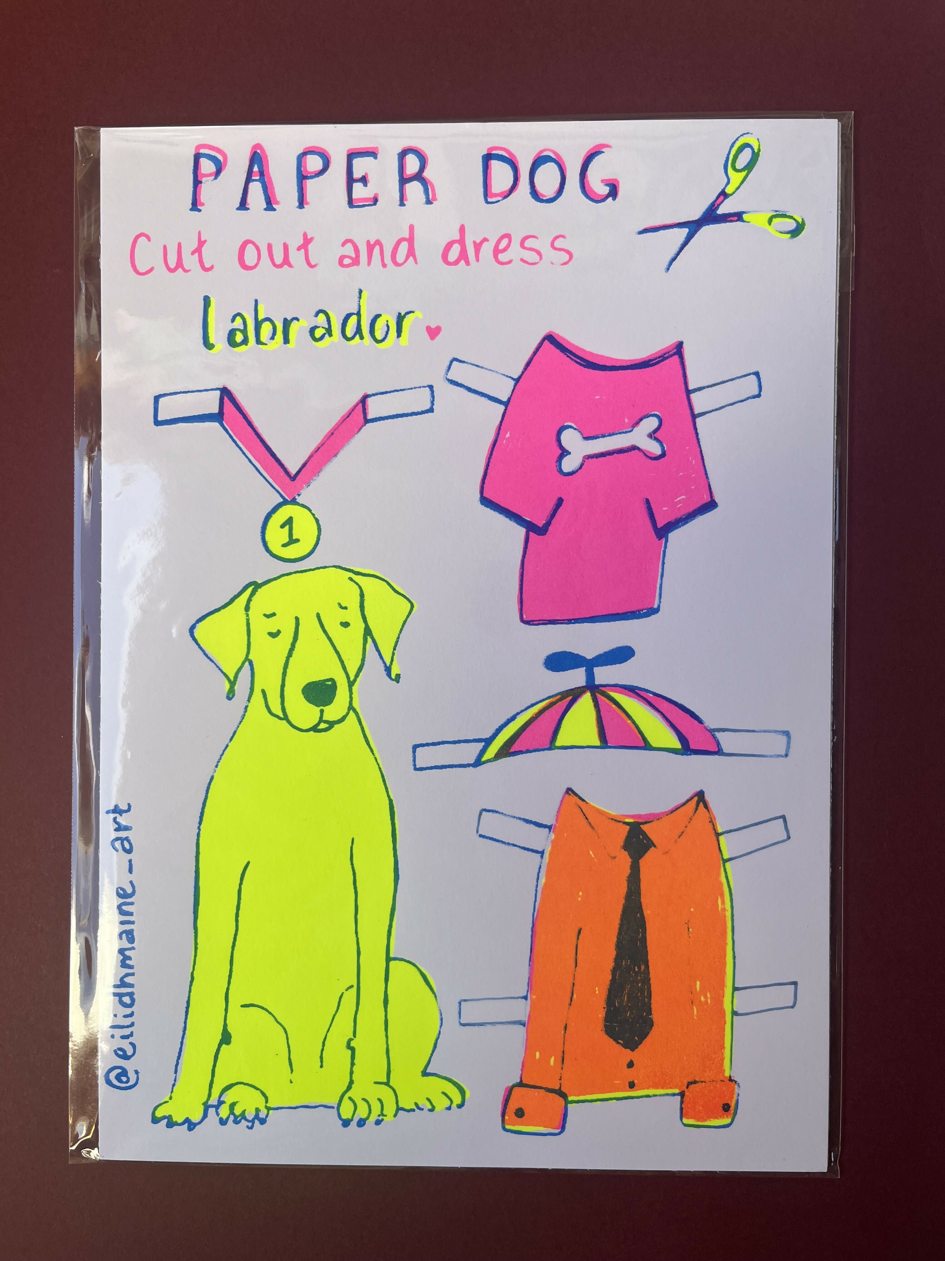 Cut Out & Dress Pet - Lab