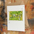 Abstract Sparkly Scrooge Christmas Card