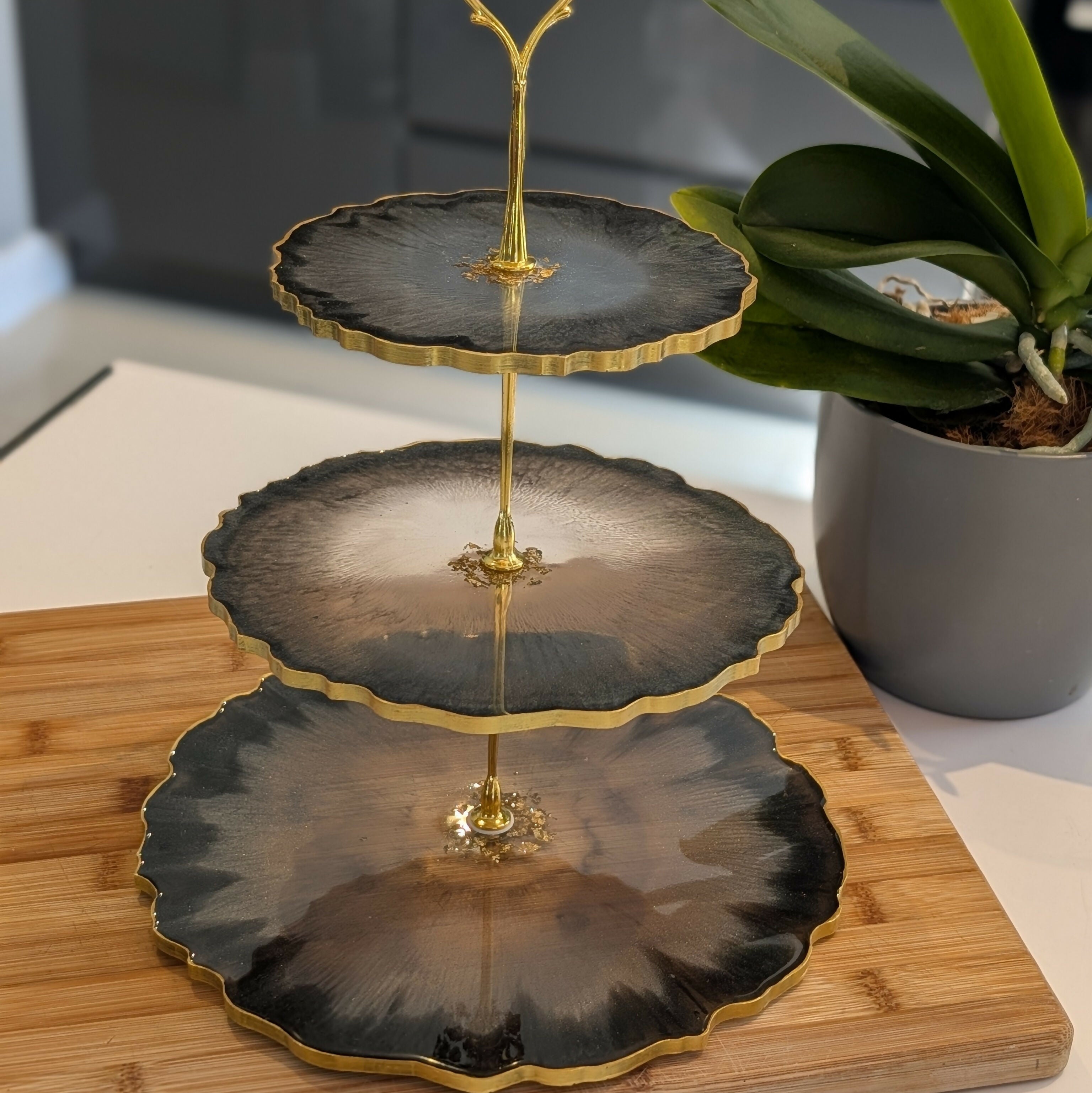 BESPOKE 3 TIERED AFTERNOON TEA CAKE STAND
