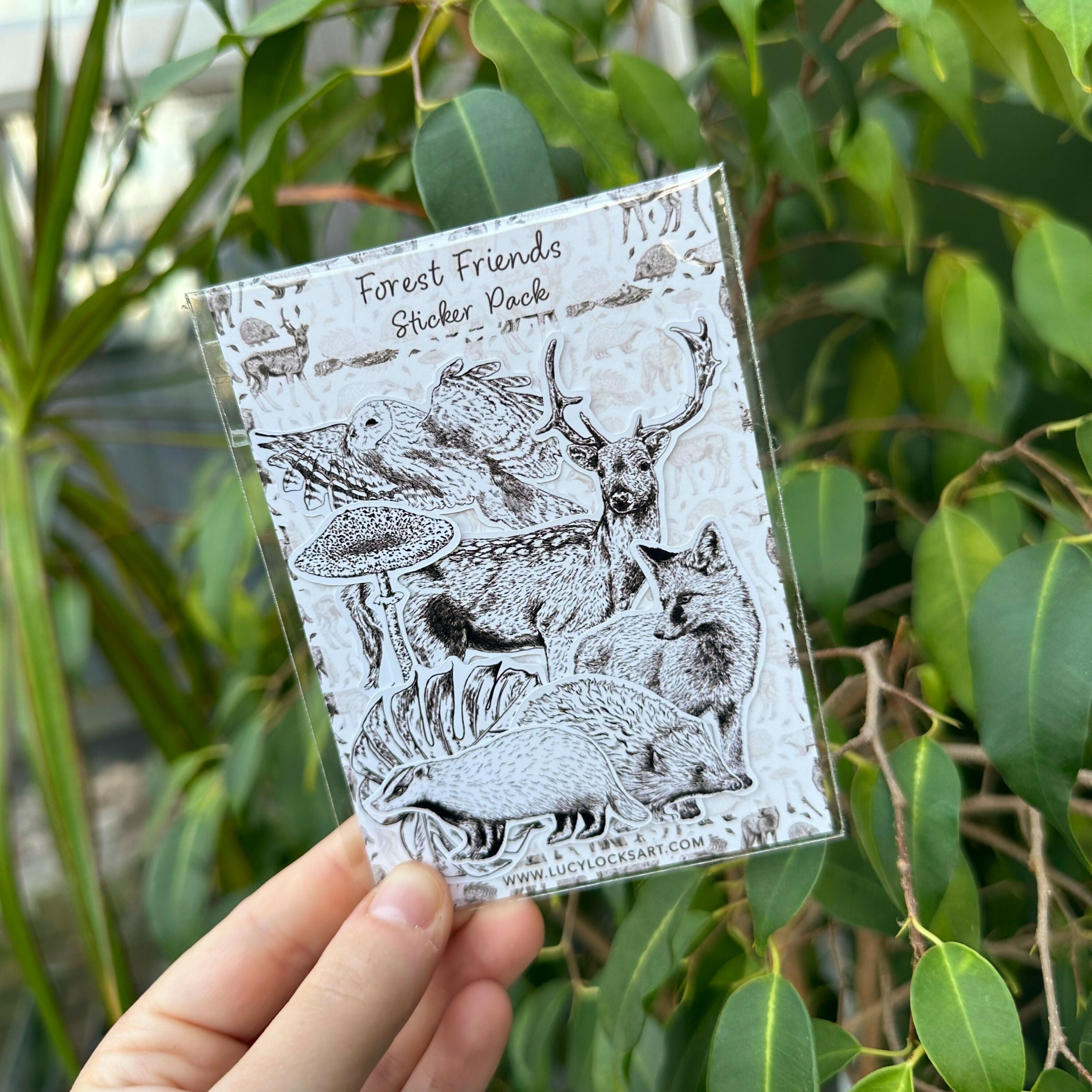 Forest Friends - Gloss Sticker Pack