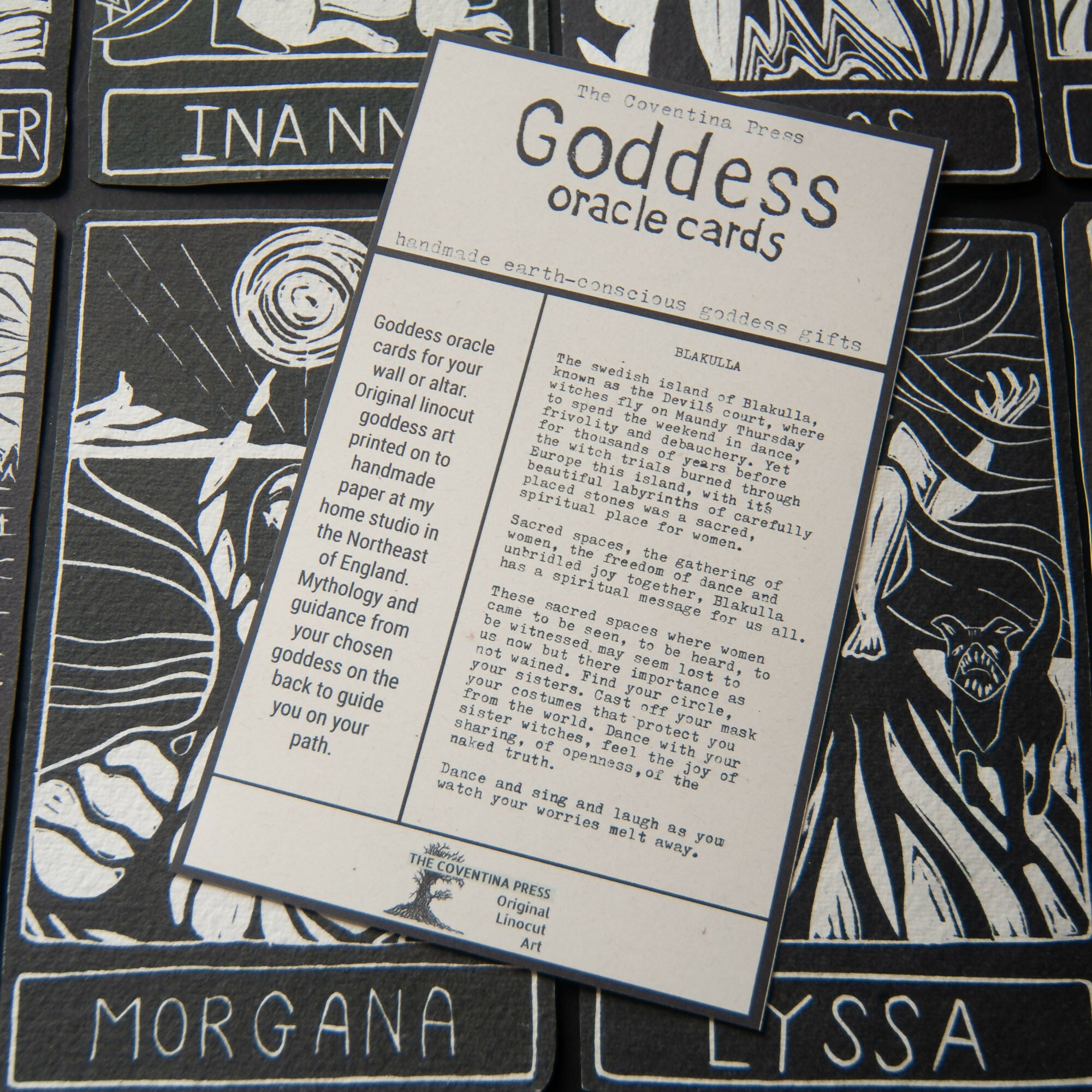 BLAKULLA GODDESS ALTAR CARD