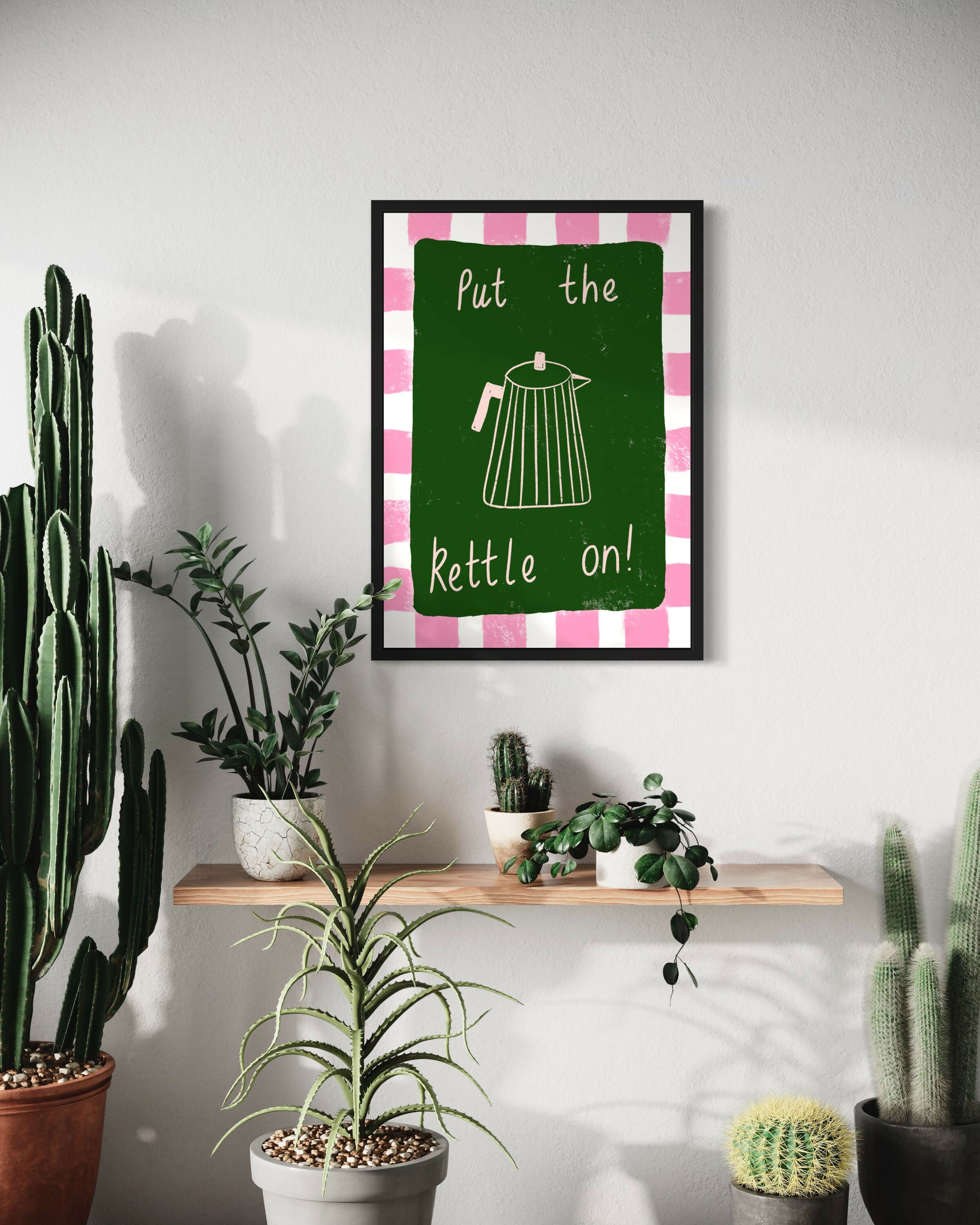 Put The Kettle On Print A5