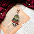 Reading Frog (Fredrick) Keyring