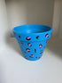 Blue Leopard Pot