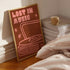 Lost in Music – Record player print