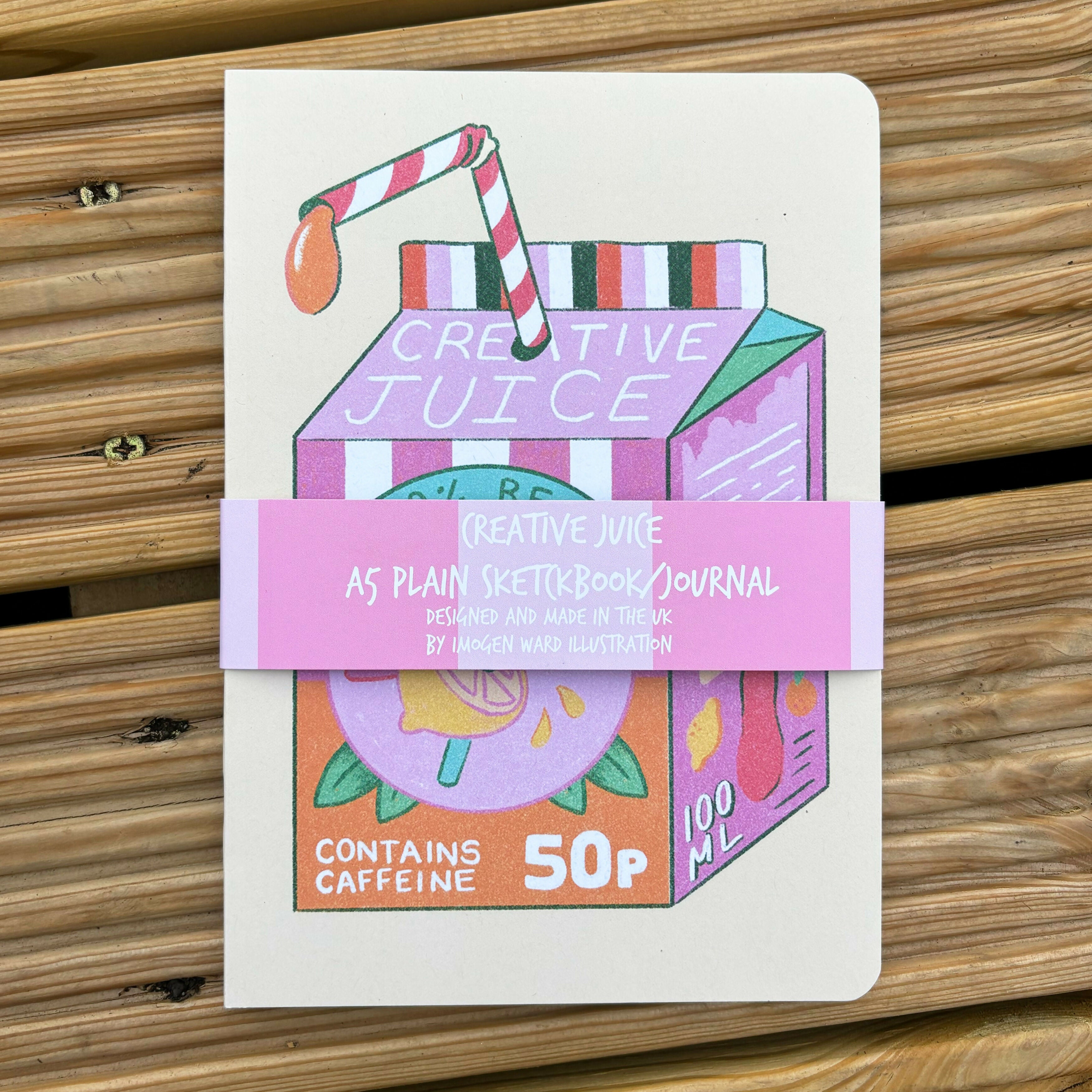 Creative juice A5 sketchbook - Plain journal