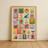 Alphabet Kids Art Print
