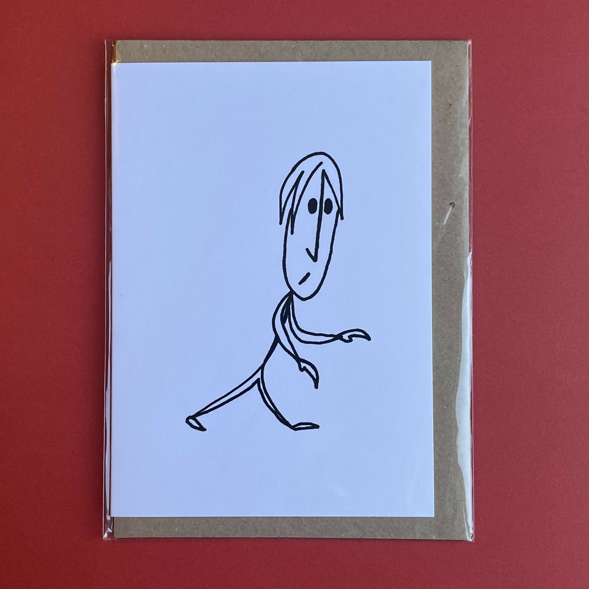 Getting Through The Week Card – Pen And Ink Design