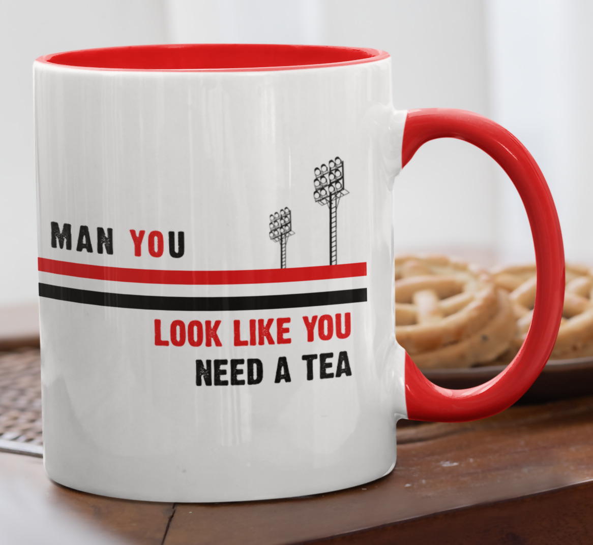 Manchester Utd Mug MAN YOU Design