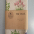 Handmade Tea towel in Herb fabric