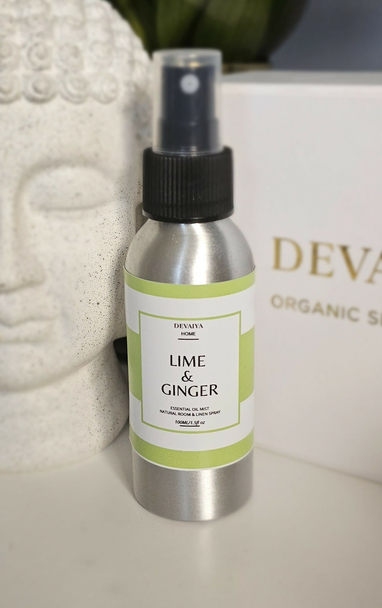 Lime and Ginger Essential Oil Mist