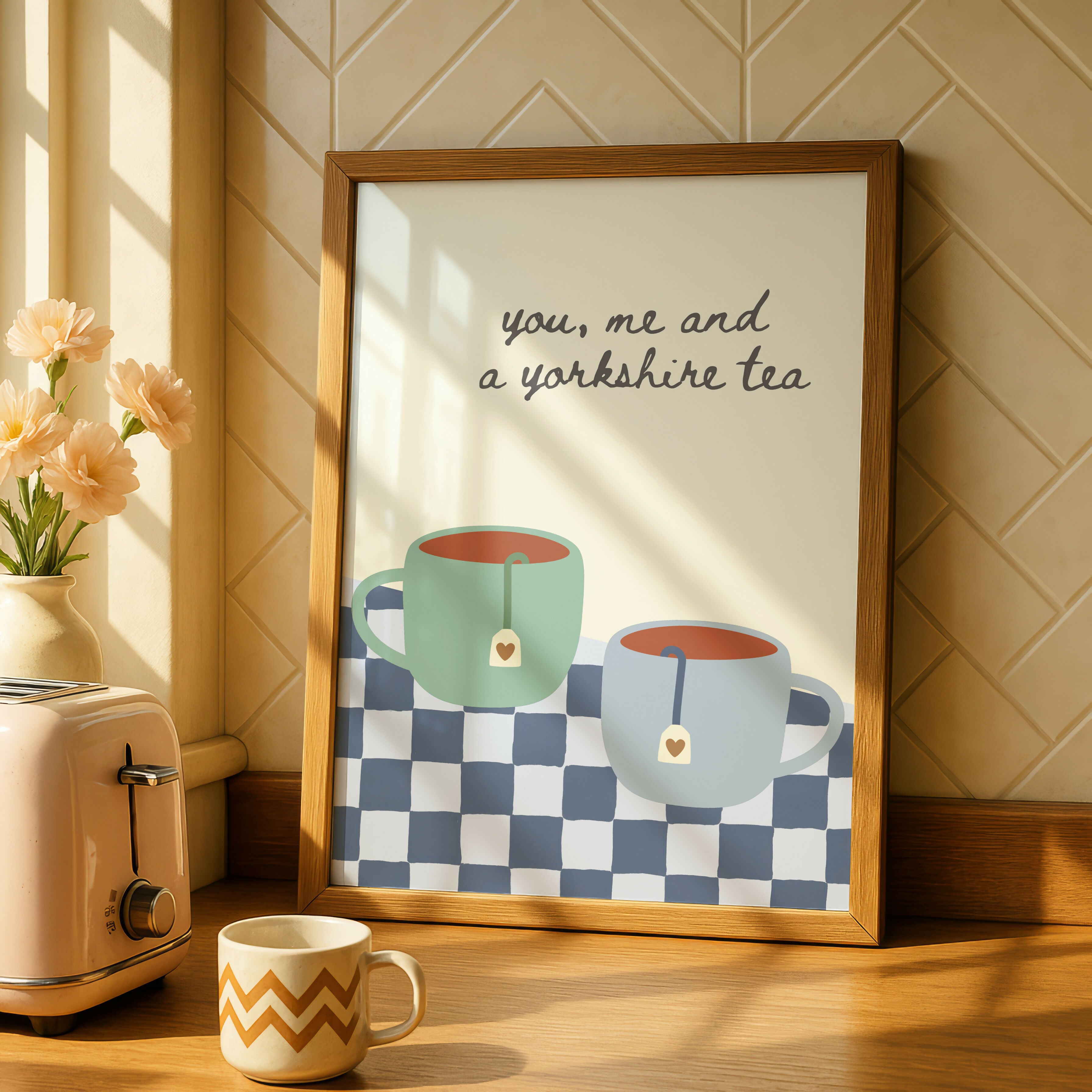 You, Me & A Yorkshire Tea Print
