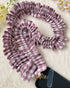 Handmade Ruffled Crossbody Phone Strap Mauve Gingham