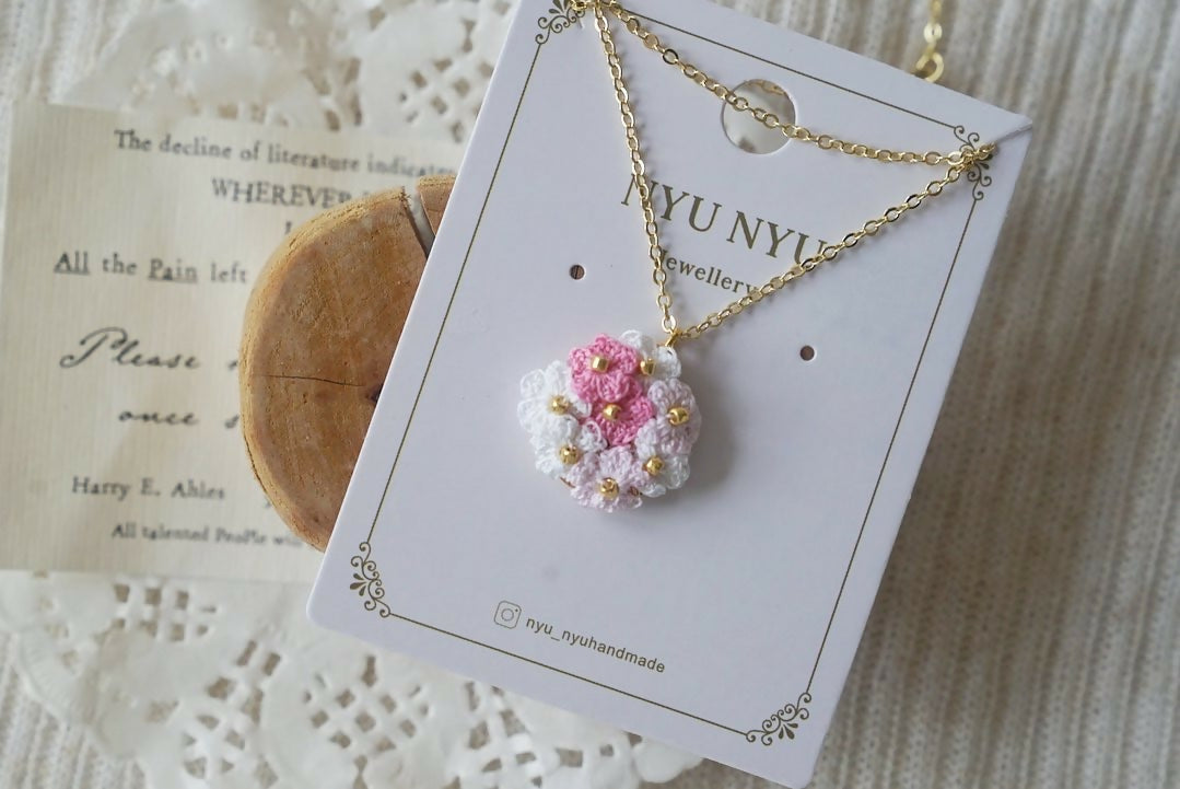 Little Flower Charm Necklace